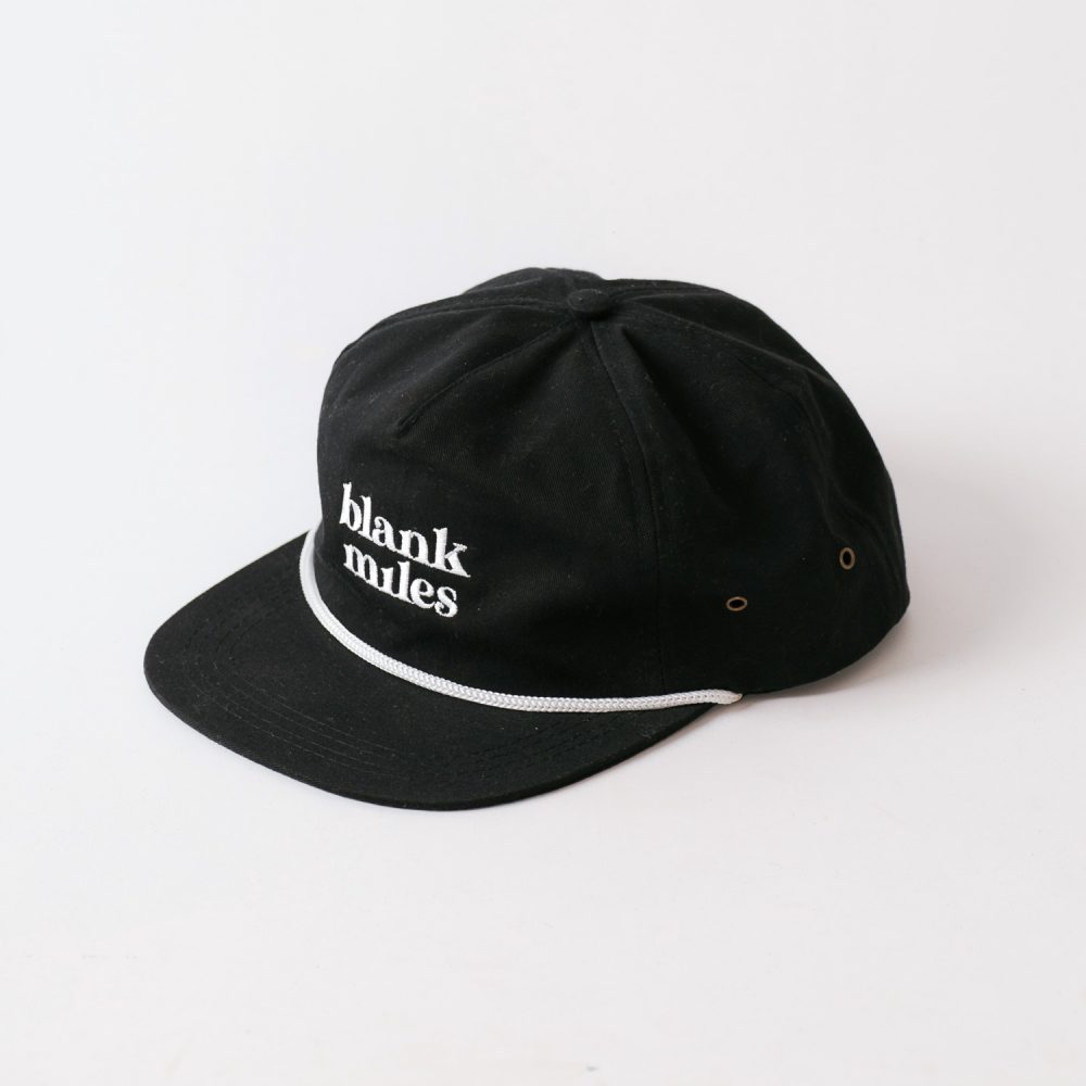 blank miles cap black